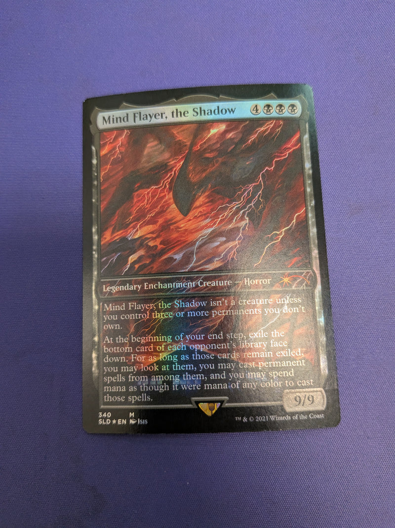 Mind Flayer, the Shadow (Arvinox, the Mind Flail) 340 Secret Lair Drop (SLD) [Nonfoil] NM