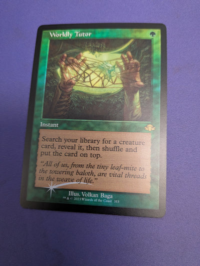 Worldly Tutor 353 DRM NM