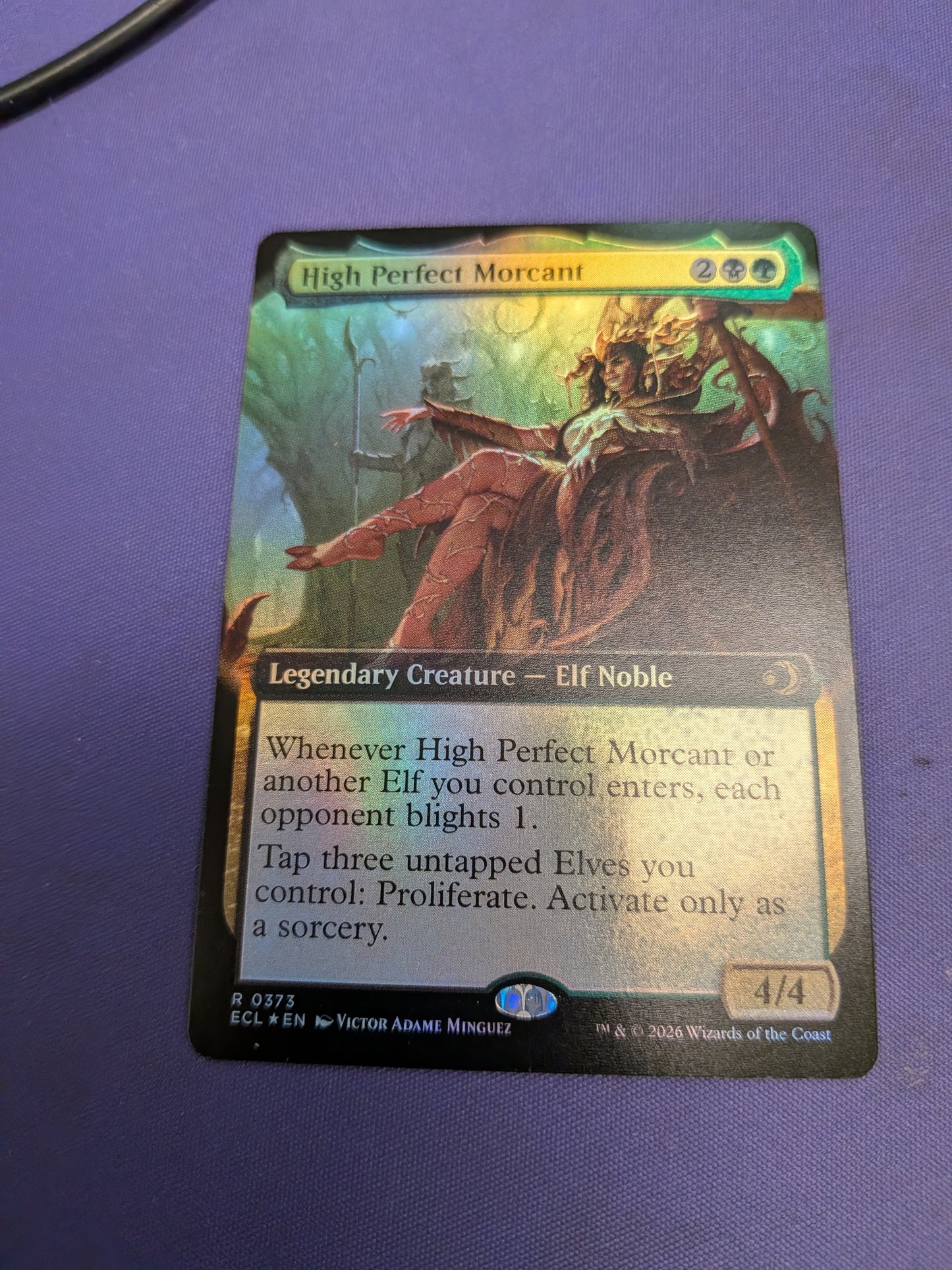High Perfect Morcant ECL 373 Foil NM