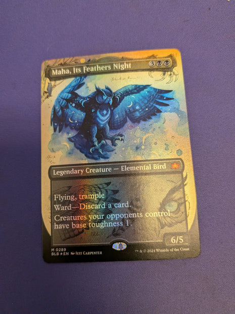 Maha, Its Feathers Night 289 BLB Foil