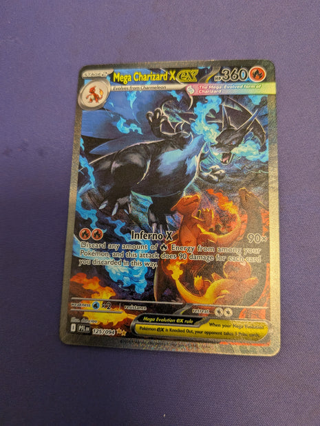 Mega Charizard X ex 125/94 - Phantasmal Flames (PFL) NM