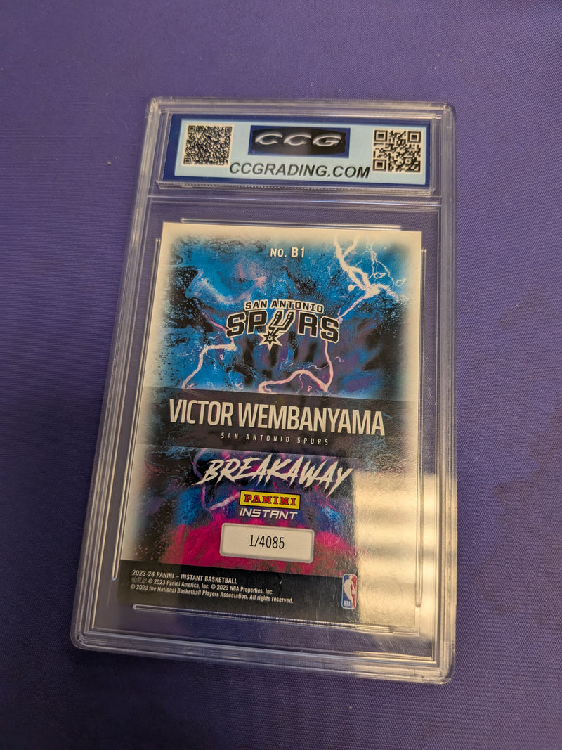 Victor Wembanyama Breakaway RC Panini Instant 2023-24 CCG 10