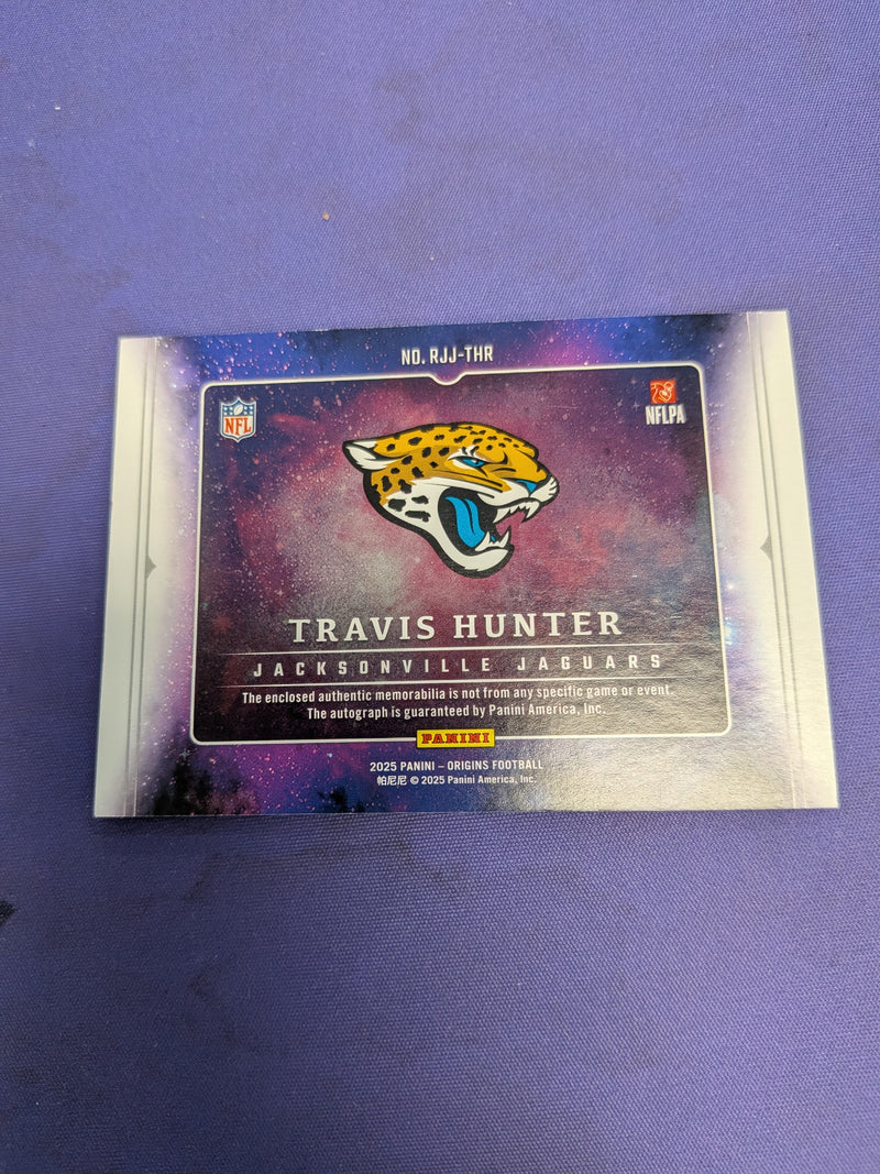 Travis Hunter 2025 Origins RPA /99 2 Color Patch