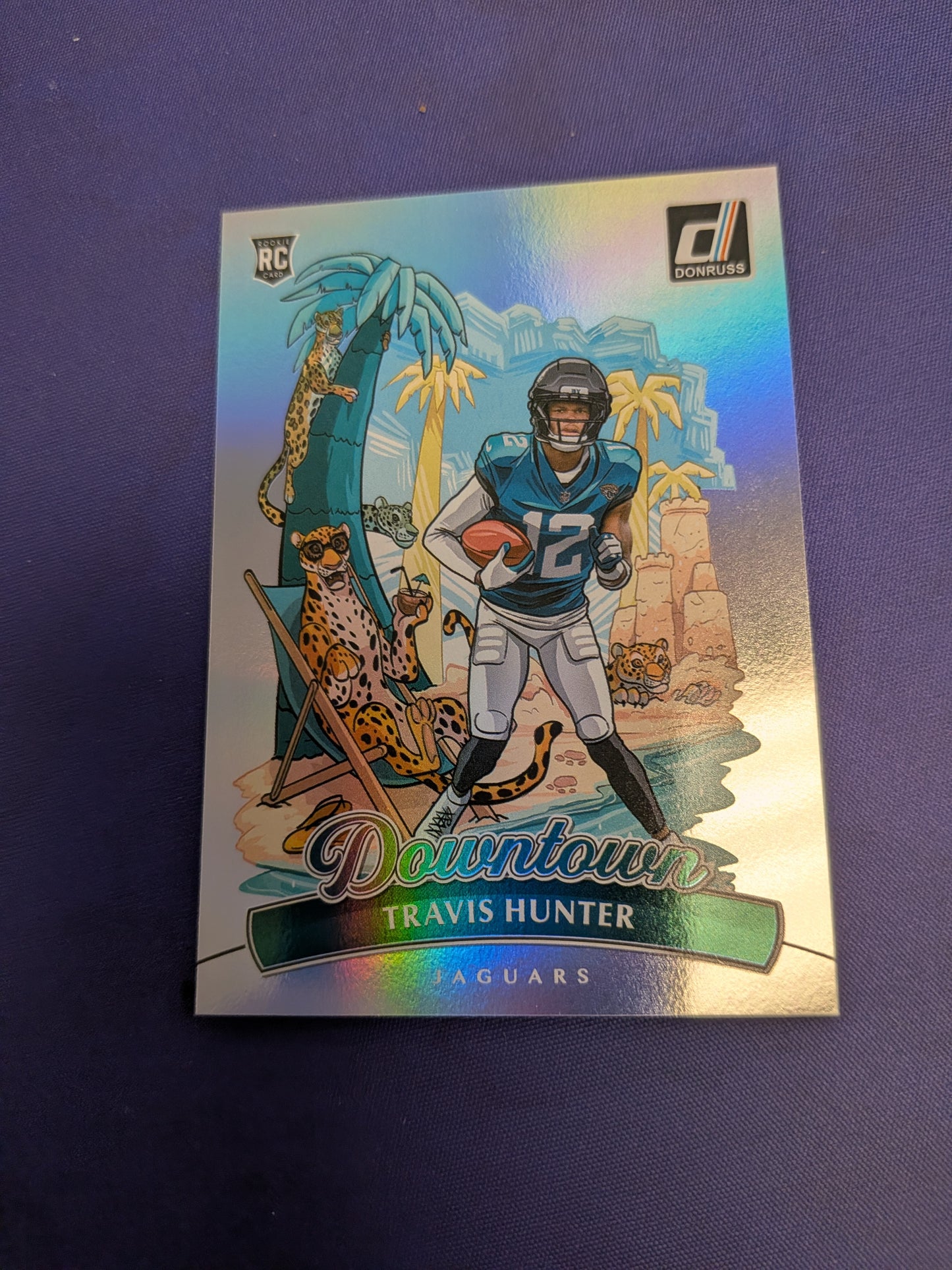 Travis Hunter 2025 Donruss Downtown RC