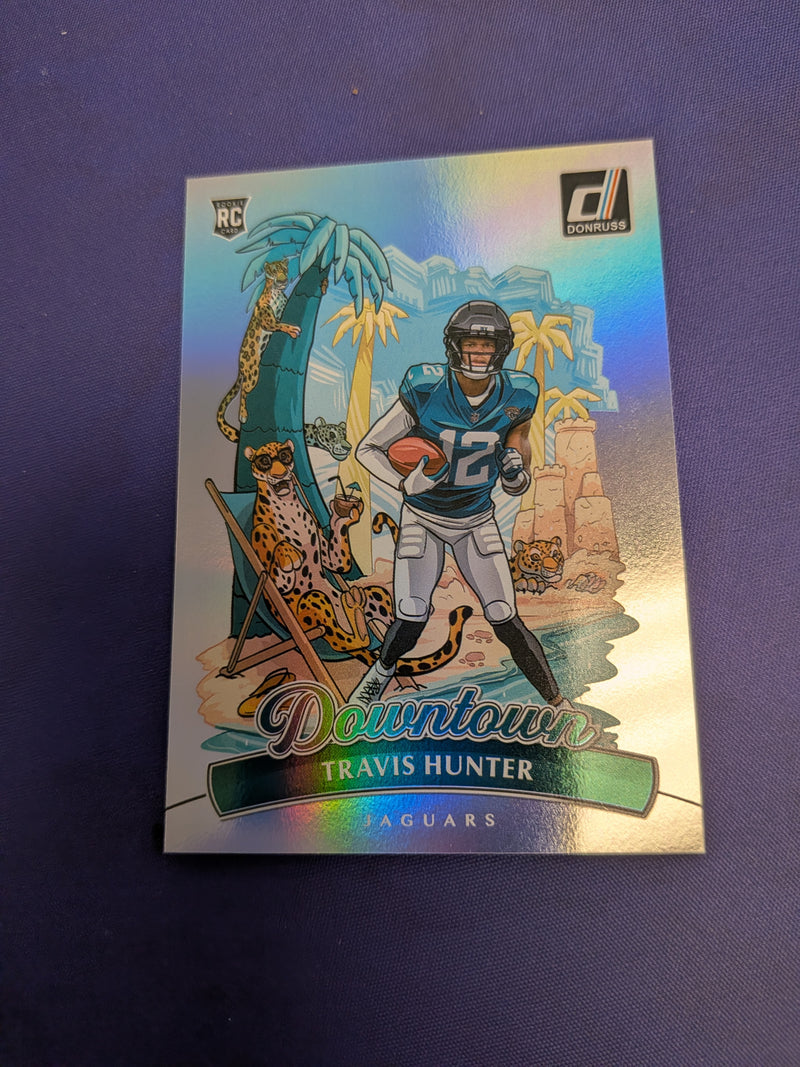 Travis Hunter 2025 Donruss Downtown RC