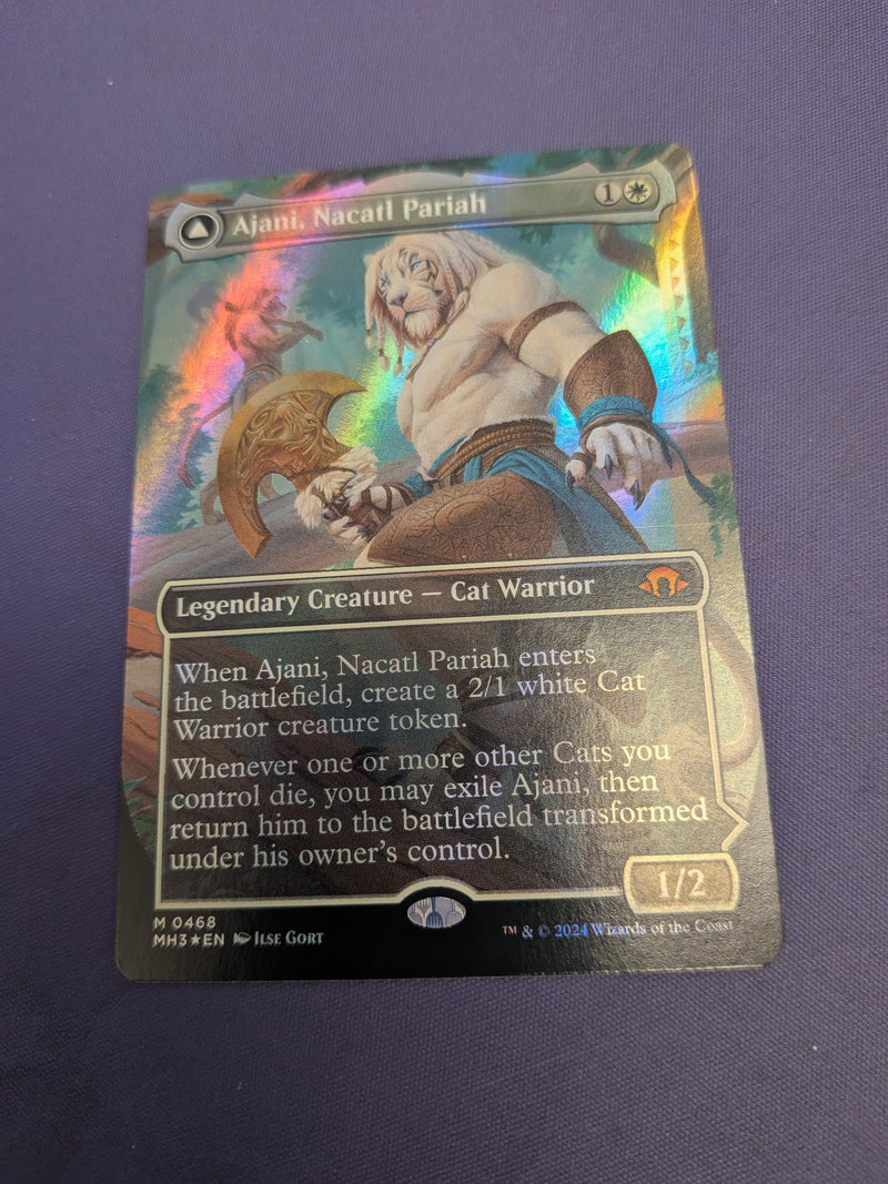 Ajani, Nacatl Pariah // Ajani, Nacatl Avenger 468 Modern Horizons 3 (MH3) [Foil] NM