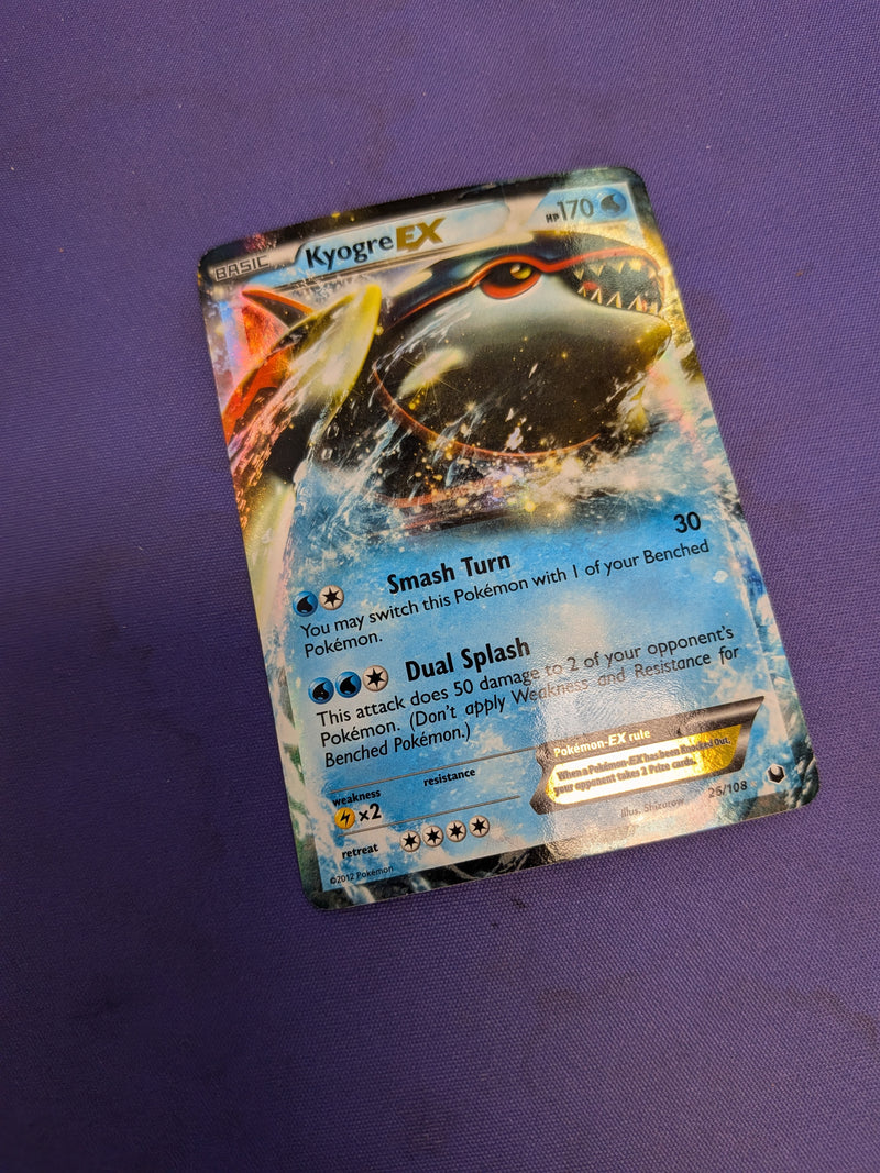 Kyogre EX 26/108 - Dark Explorers (DEX) LP