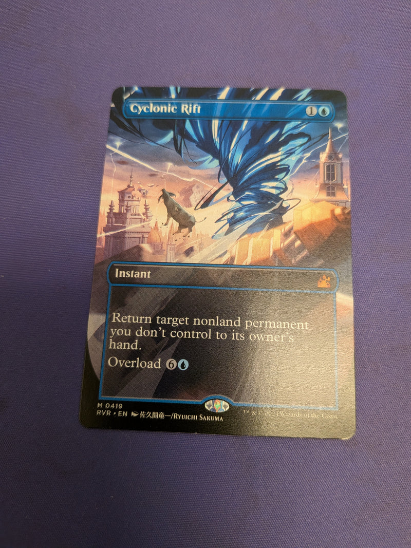 Cyclonic Rift 419 Ravnica Remastered (RVR) [Nonfoil] NM