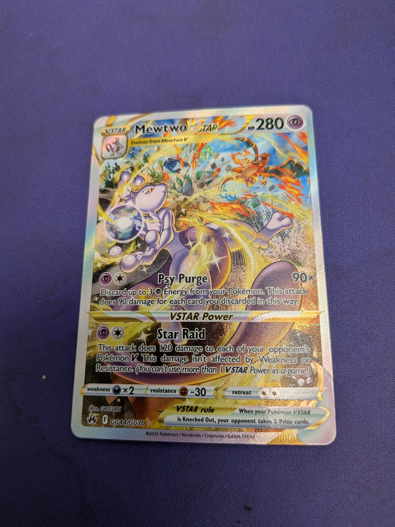 Mewtwo VSTAR gg44/gg70 - Crown Zenith (CRZ) NM