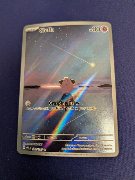 Cleffa 202/197 - Obsidian Flames (OBF) NM