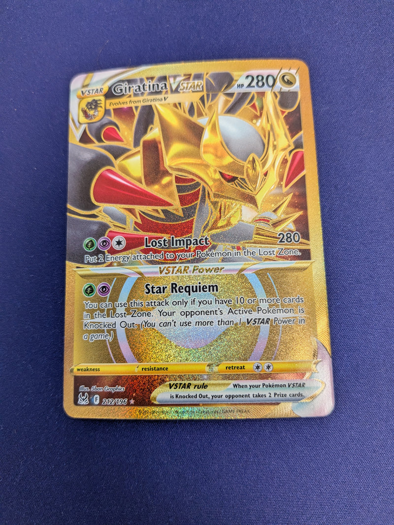 Giratina VSTAR 212/196 - Lost Origin (LOR) NM