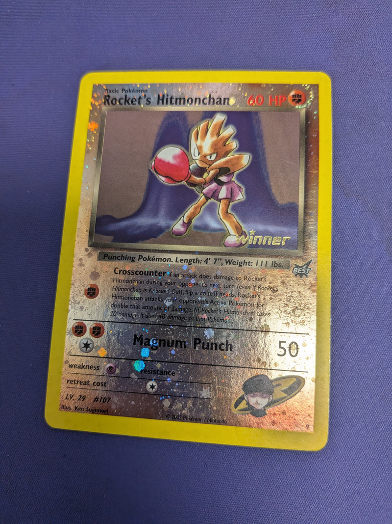 Rocket's Hitmonchan 9/ [Winner] - Best of Game (BG) MP