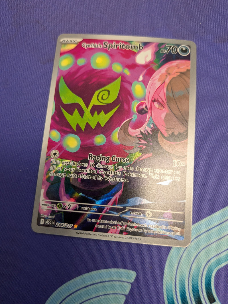 Cynthia's Spiritomb 244/217 - Ascended Heroes (ASC) NM