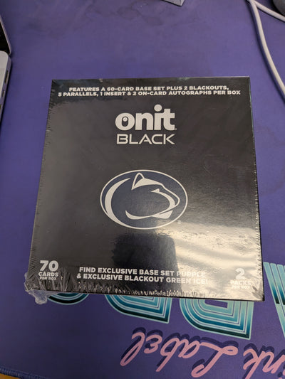 2025 Onit Black Penn State Hobby Box (2 autos!)