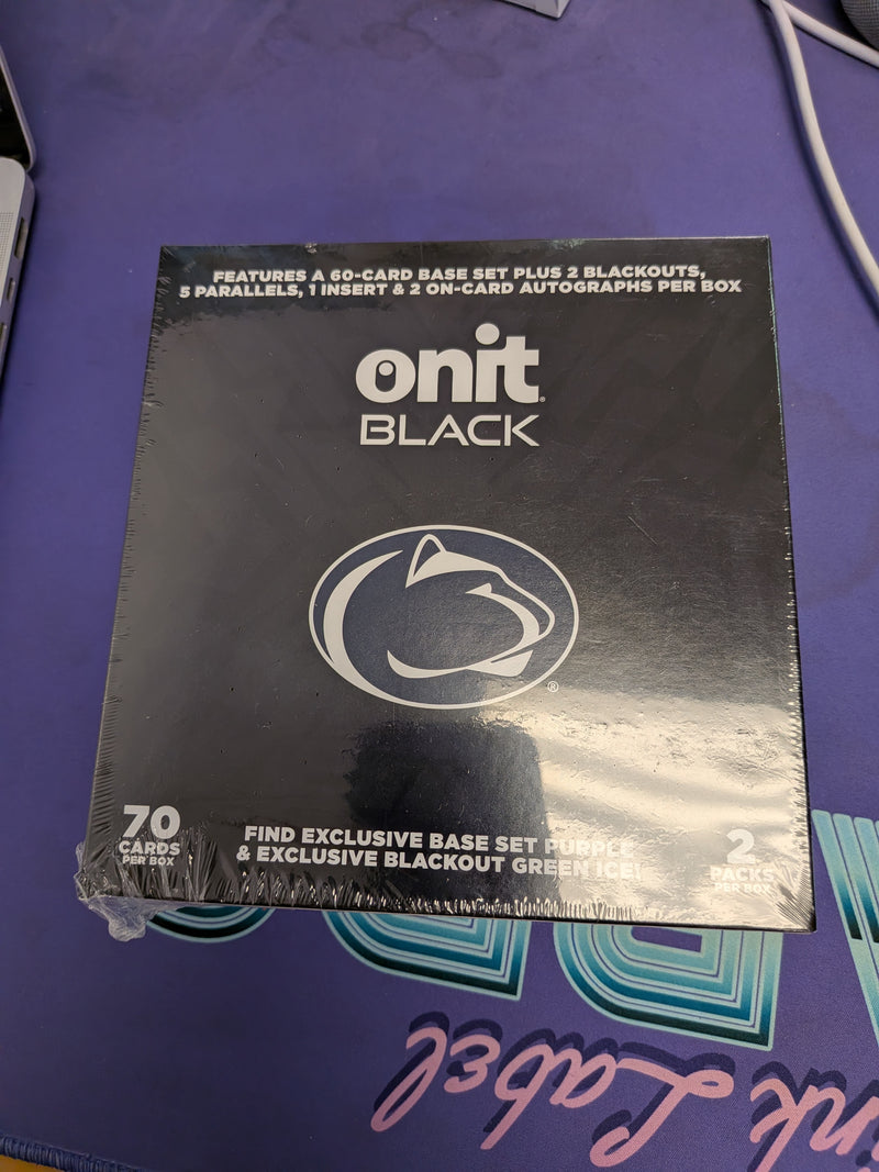 2025 Onit Black Penn State Hobby Box (2 autos!)