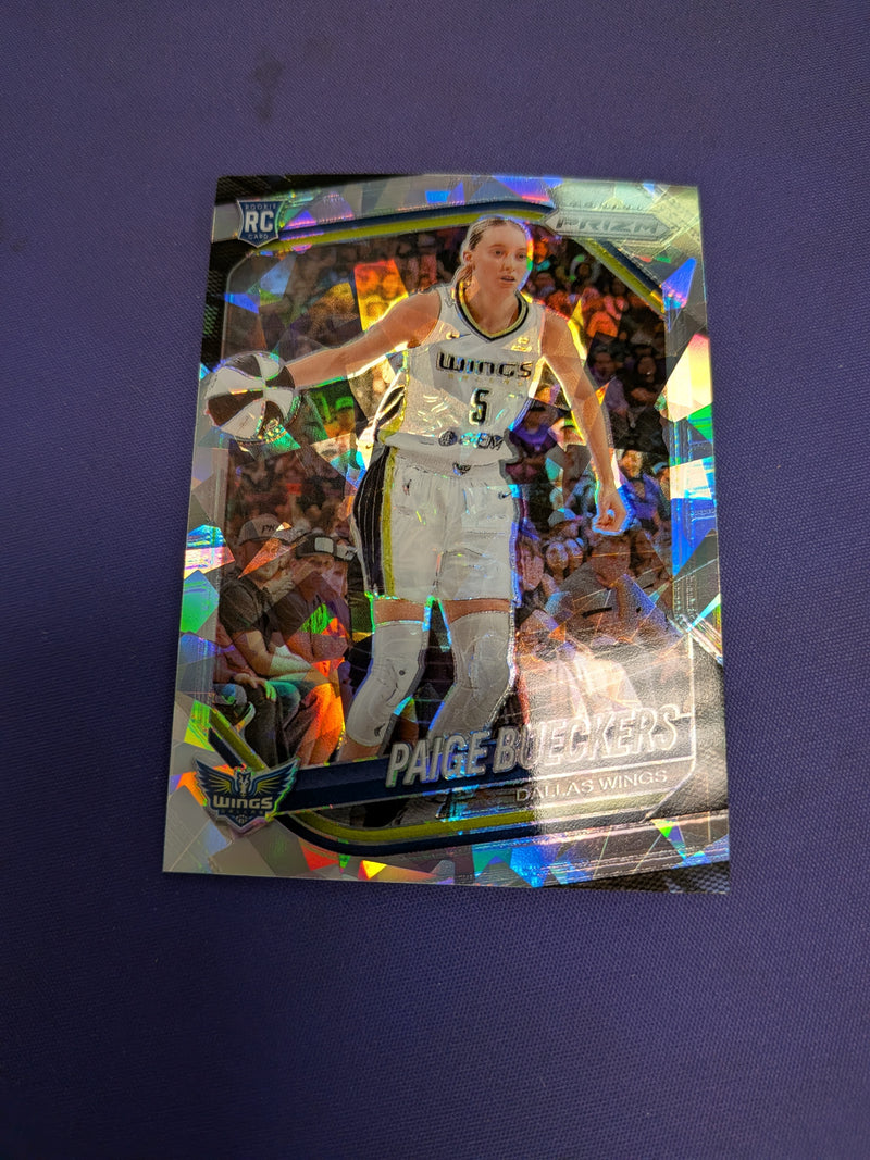 Paige Bueckers Ice RC 2025 WNBA Prizm