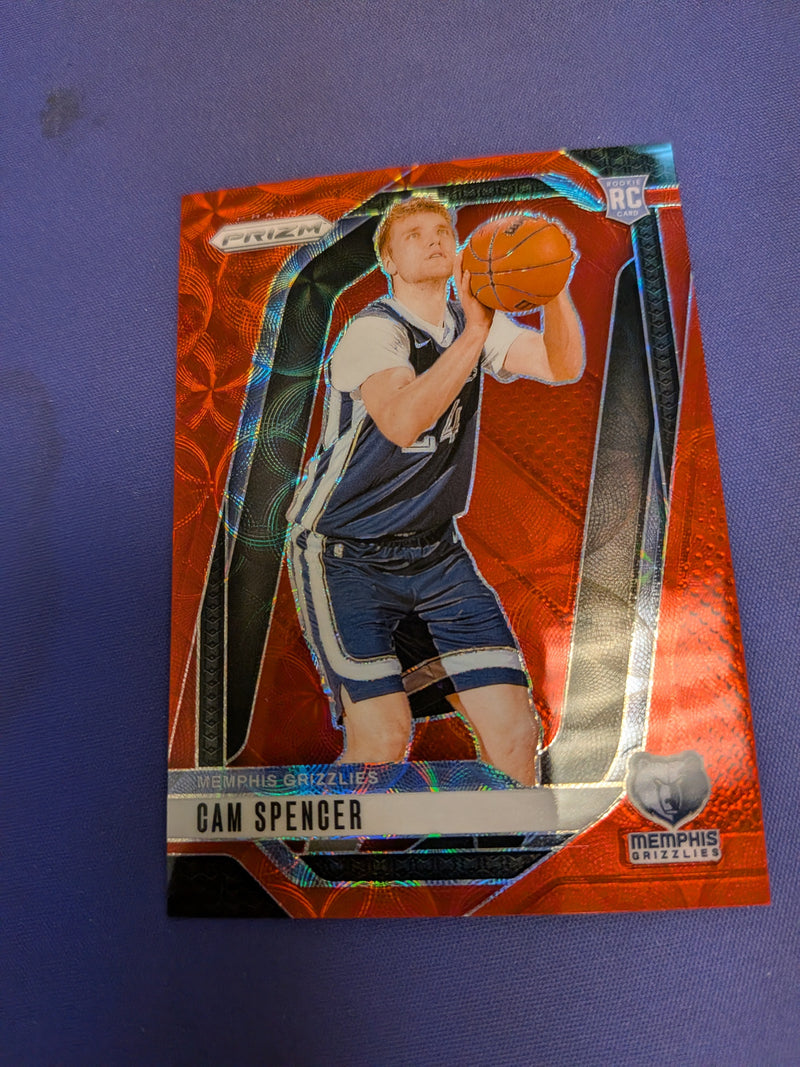 Cam Spencer Red Choice /88 RC 2024-25 Prizm