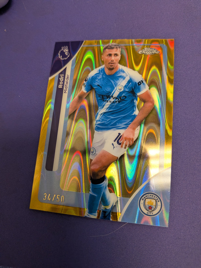 Rodri Gold Lava /50 2026 Topps