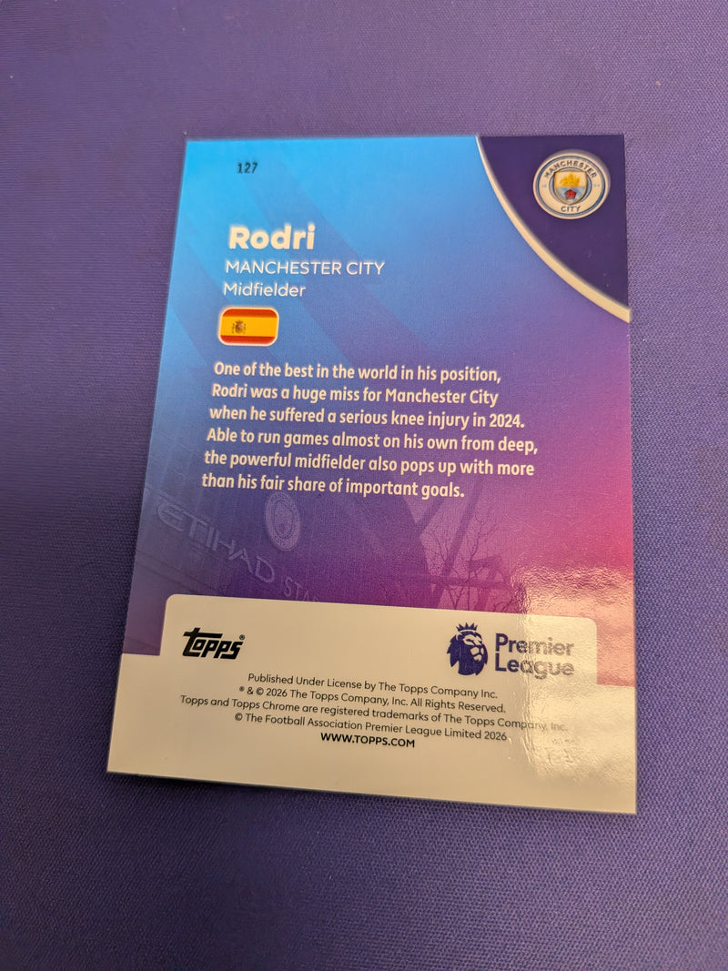 Rodri Gold Lava /50 2026 Topps