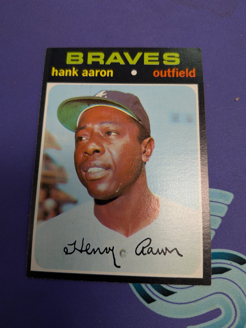 1971 Topps Hank Aaron EX #400