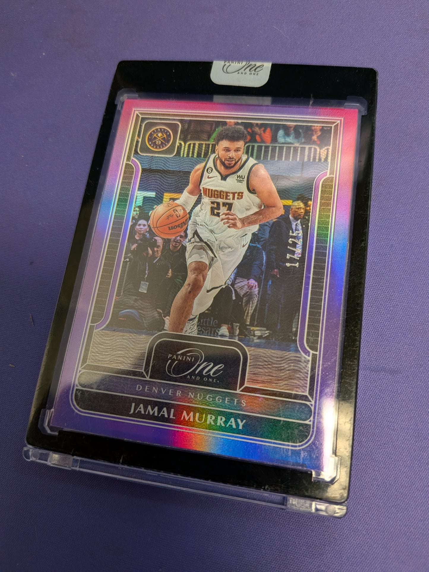 Jamal Murray /25 Purple 2022-23 Panini One and One