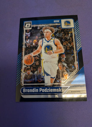 Brandin Podzkiemski 3/3 Black 2024-25 Donruss