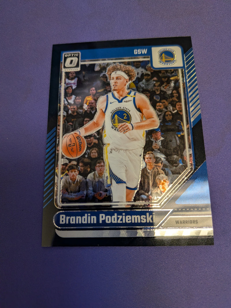 Brandin Podzkiemski 3/3 Black 2024-25 Donruss