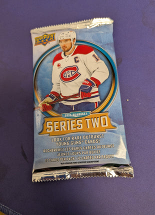 2025-26 Upper Deck Series 2 Gravity Feed Pack