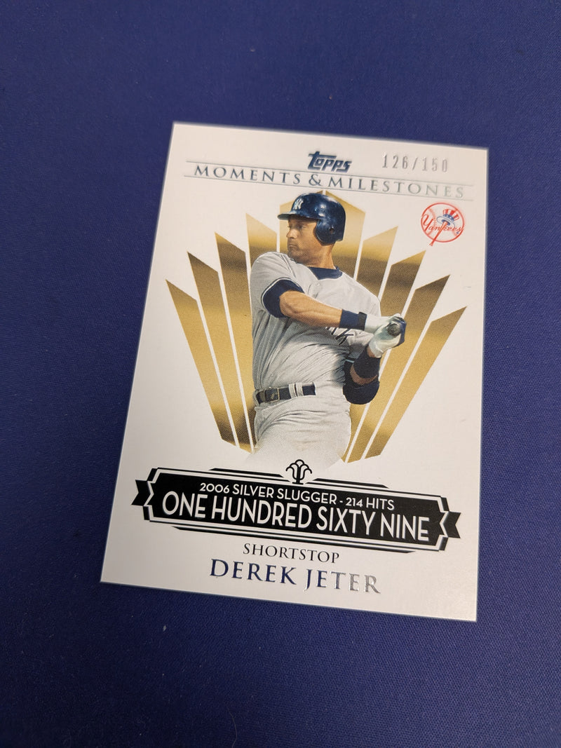 Derek Jeter Moments & Milestones /150 2008 Topps