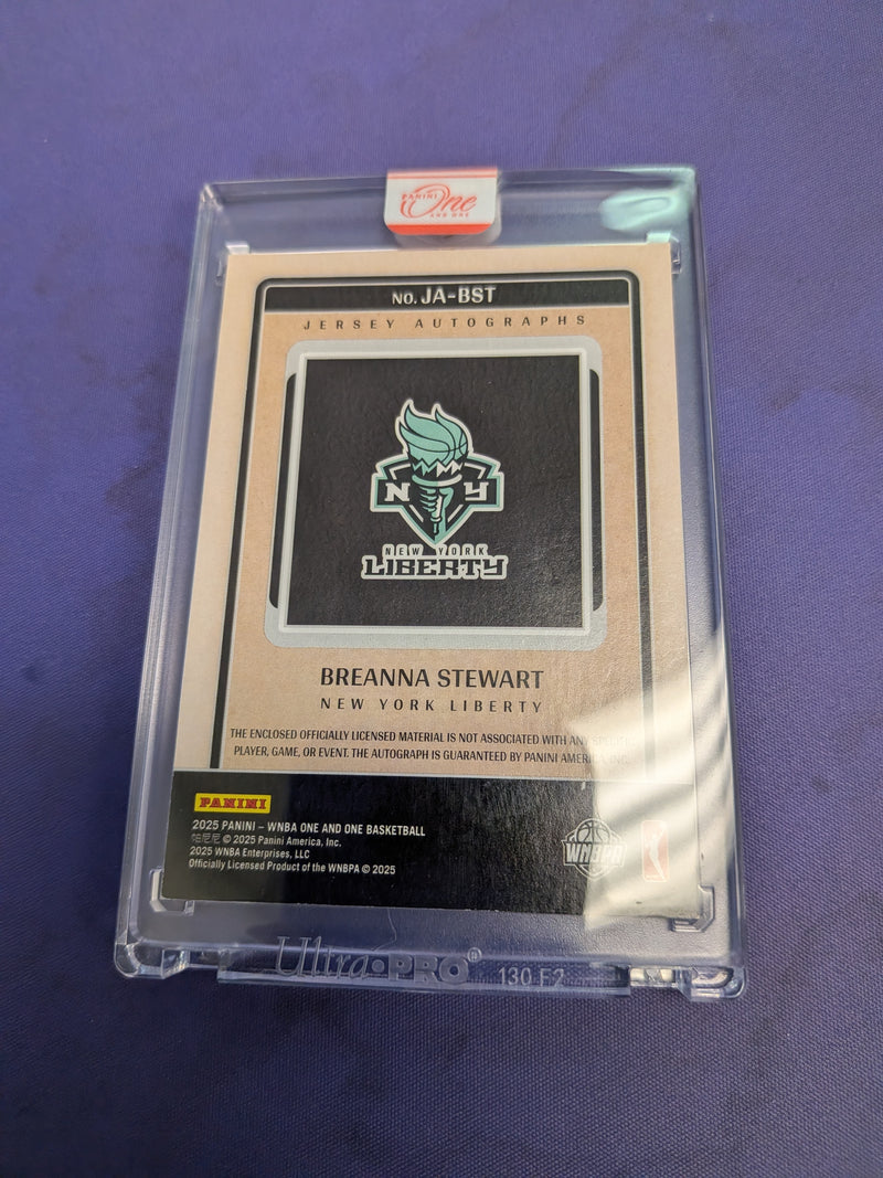 Breanna Stewart /99 Patch Auto *SEALED* 2025 Panini One and One WNBA