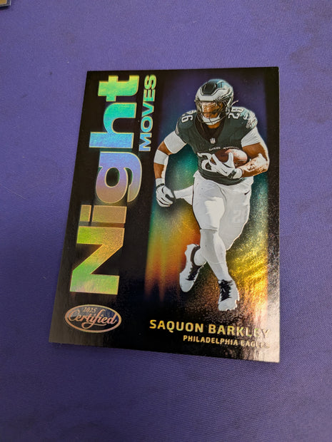 Saquon Barkley Night Moves SSP 2025 Certified