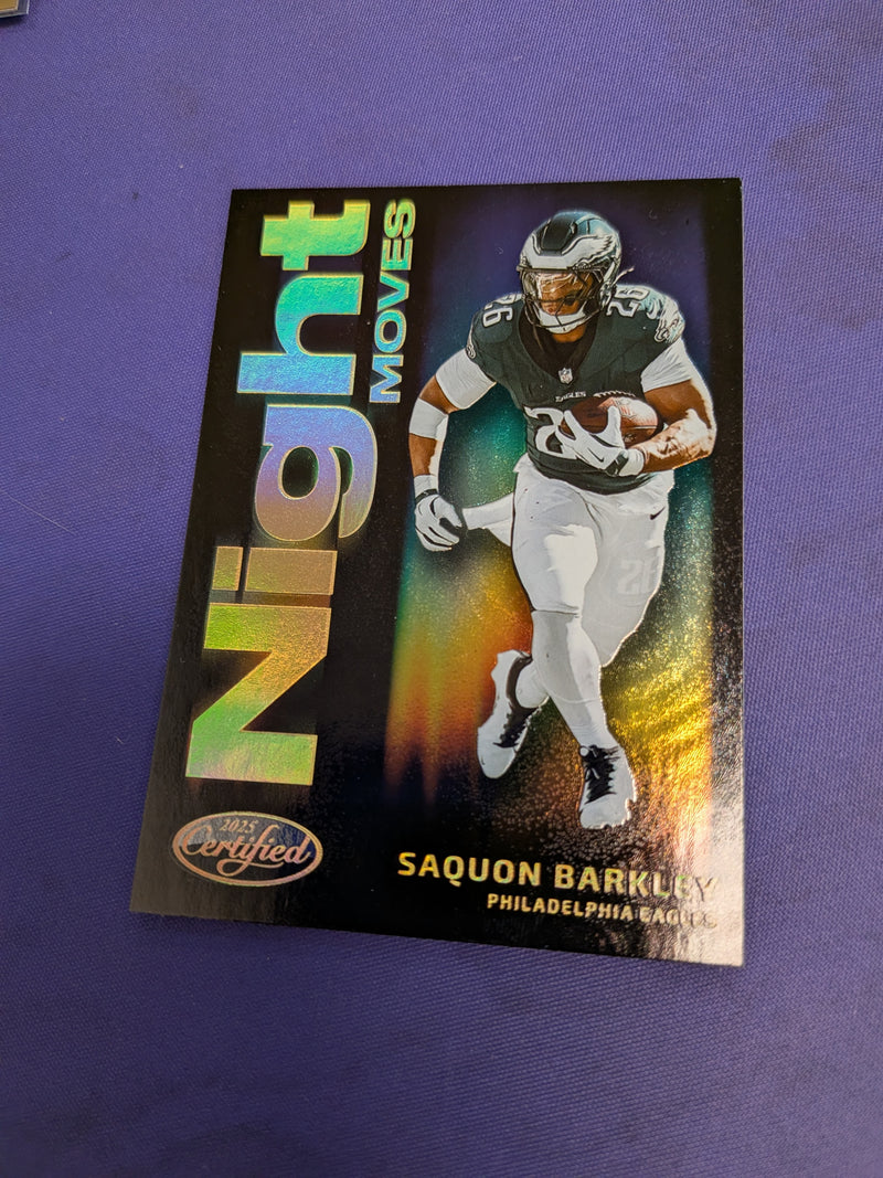 Saquon Barkley Night Moves SSP 2025 Certified