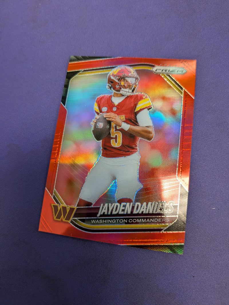 Jayden Daniels Red SSP 2025 Prizm