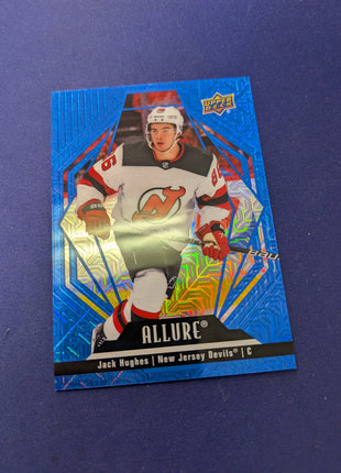 Jack Hughes 2022-23 Allure Blue Line /35
