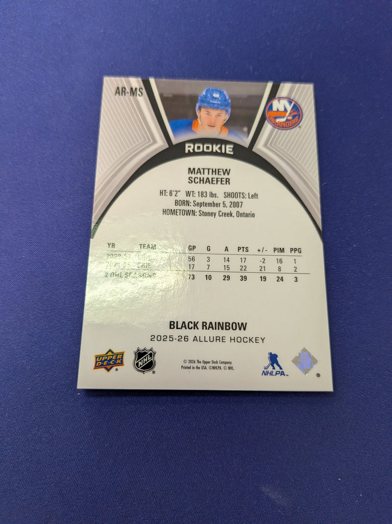 Matthew Schaefer RC Refractor 2025-26 Allure