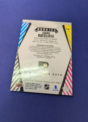 Isaac Ratcliffe Red Rainbow AUTO RC 2022-23 Allure