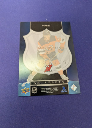 Jack Hughes 2023-24 Artifacts Clear Cut