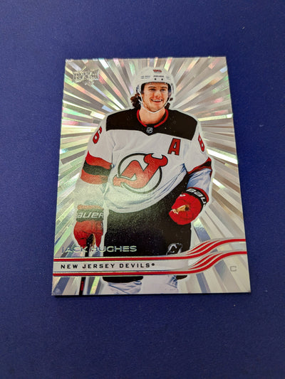 Jack Hughes Outburst 2025-26 UD Series 2