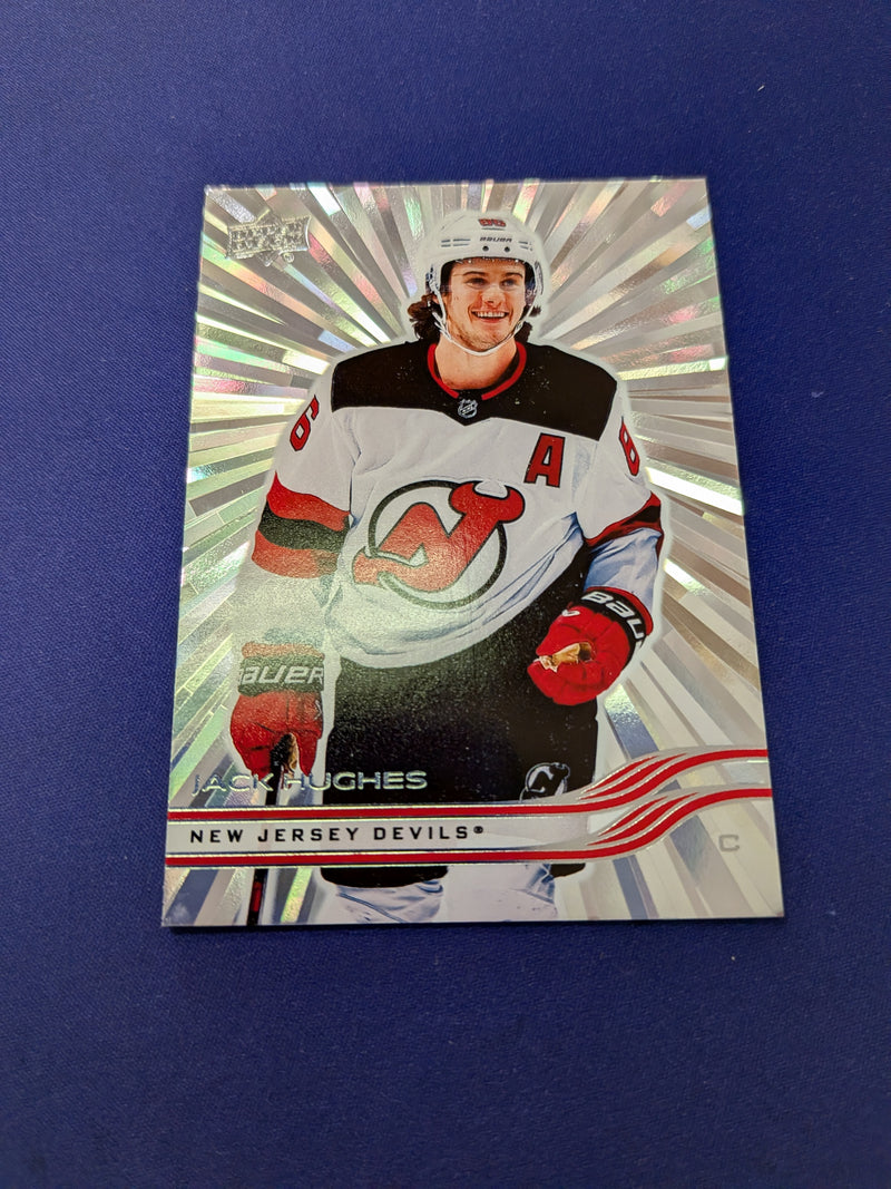 Jack Hughes Outburst 2025-26 UD Series 2