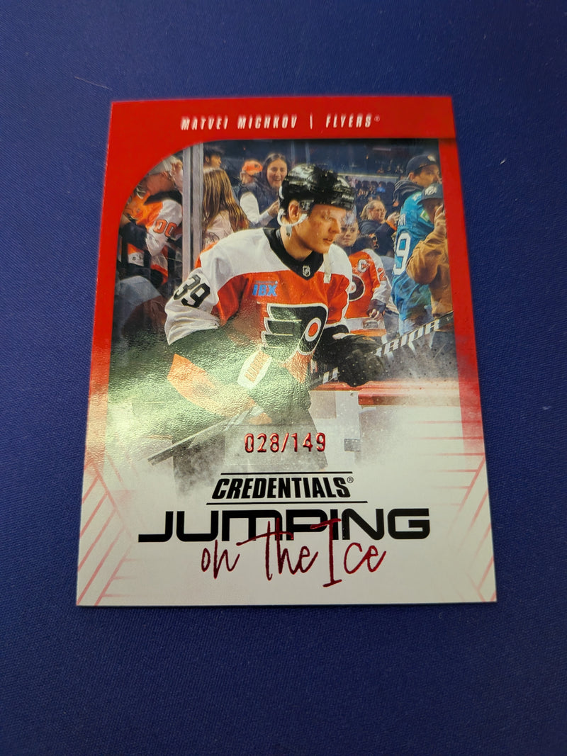Matvei Michkov /149 Red RC 2024-25 Credentials