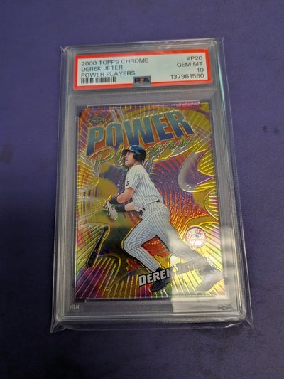Derek Jeter Power Players #P20 2000 Topps Chrome PSA 10