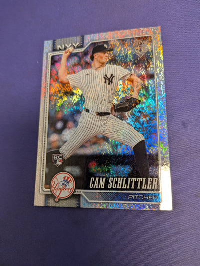 Cam Schlittler Confetti Foil RC 2026 Topps