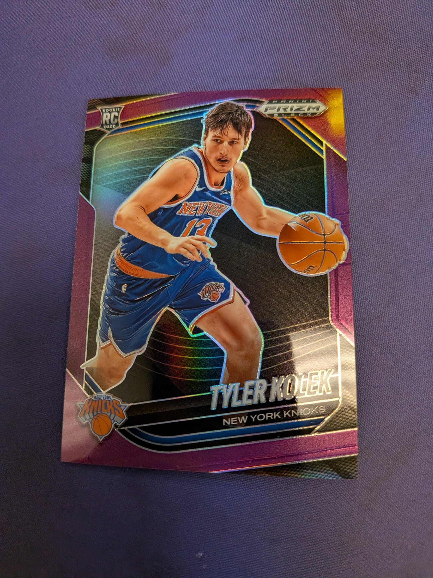 Tyler Kolek Purple Prizm /99 RC 2024-25 Prizm