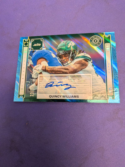 Quincy Williams 2024 Photogenic /25 Auto
