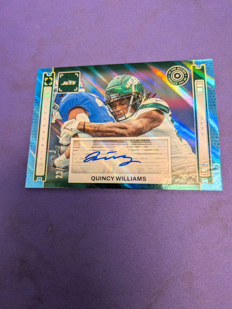 Quincy Williams 2024 Photogenic /25 Auto