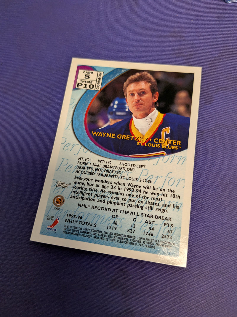 1996-97 Topps Finest Wayne Gretzky #5