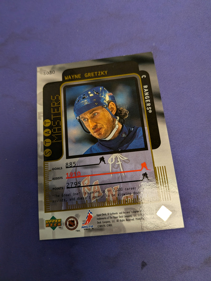1999-2000 SP Authentic Wayne Gretzky Masters /2000