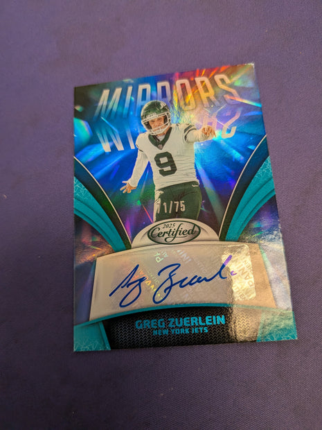 Greg Zuerlein /75 Auto 2025 Certified