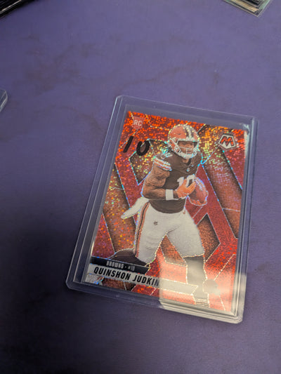 Quinshon Judkins [Red Sparkle] #365 - 2025 Panini Mosaic Football NM