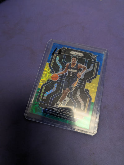 Herbert Jones [Blue Yellow Green Choice Prizm] #329 - 2021 Panini Prizm Basketball NM